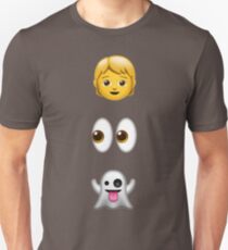 Kids see ghosts emoji version Unisex T-Shirt