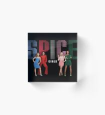Spice Girls - Spice World Tour 2019 (Spiceworld Logo 1) Acrylic Block