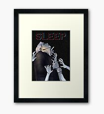 It Feels As If Somebody Was Gripping My Throat Framed Print