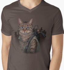 Daryl Dixon Cat Men's V-Neck T-Shirt