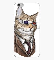 10th Doctor Mew 3D Glasses iPhone Case