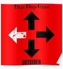 tudung Three Days 2018 Grace The Outsider Tour 2019 Poster