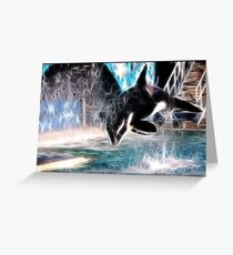 Ascension into Light: Greeting Card