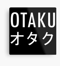 Anime Manga Otaku Metal Print