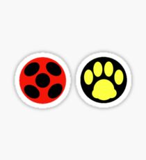 Miraculous Ladybug Pair Sticker