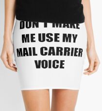 Mail Carrier Gift for Coworkers Funny Present Idea Mini Skirt