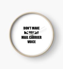 Mail Carrier Gift for Coworkers Funny Present Idea Clock