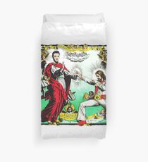 Jesus and Elvis Duvet Cover