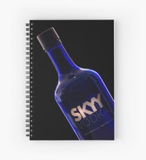 Skyy Blue Spiral Notebook