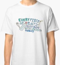 Camiseta clásica Conciencia plástica