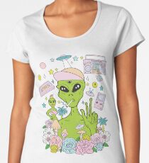 Alien Paradise Women's Premium T-Shirt
