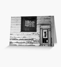 Bar Greeting Card