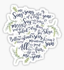 sing me a song Sticker
