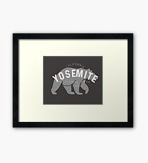 Yosemite National Park TShirt Framed Print
