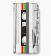 retro vintage 80s cassette tape iPhone Wallet/Case/Skin