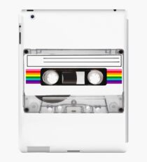 retro vintage 80s cassette tape iPad Case/Skin