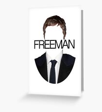 Martin Freeman Greeting Card