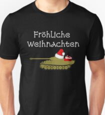 Fröhliche Weihnachten / Merry Wehrmacht Christmas Unisex T-Shirt