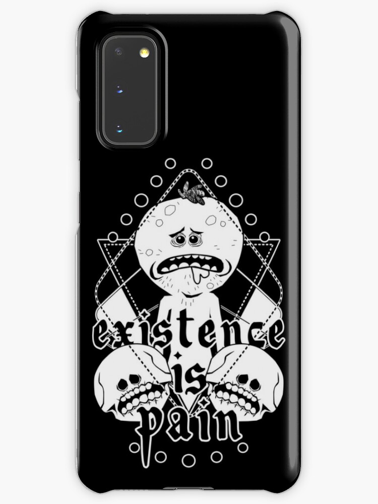 Mr Meeseeks Existence Is Pain Case Skin For Samsung Galaxy