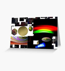 shapes III...! Greeting Card