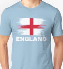 England - English Flag | Sports Soccer Football Gift Unisex T-Shirt
