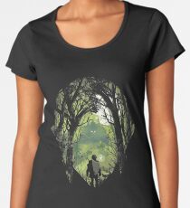 Es ist gefährlich alleine zu gehen Premium Rundhals-Shirt