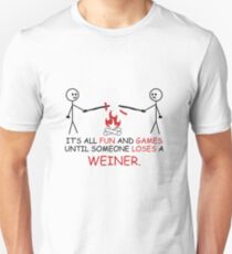 FUNNY CAMP FIRE AND WEINER QUOTE! GIFT IDEA Unisex T-Shirt