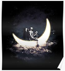 Mond Segeln Poster