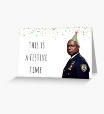 Brooklyn Nine Nine Captain Holt card/sticker,mug, Birthday, Anniversary, Mothers day, Fathers day, Graduation, Festive Greeting Card