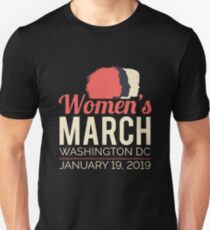 Frauen März 2019 Washington DC Slim Fit T-Shirt