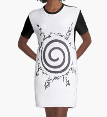 Naruto Logo Graphic T-Shirt Dress