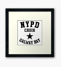 NYPD CHOIR GALWAY BAY Framed Print