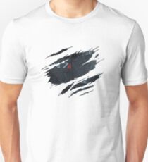 Camiseta ajustada Armadura de comandante desgarrada por la guerra N7