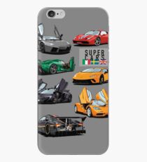 Vinilo o funda para iPhone Colección Supercars
