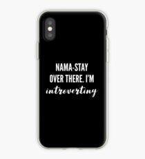 I'M INTROVERTING iPhone Case