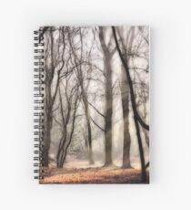 Mist Clearing at Bower Heath Spiral Notebook