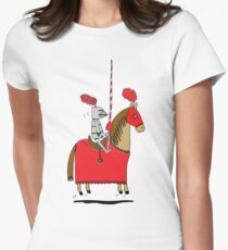Camiseta entallada para mujer Jumpy Knight