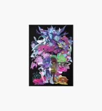 Lámina de exposición Deltarune - Aventura
