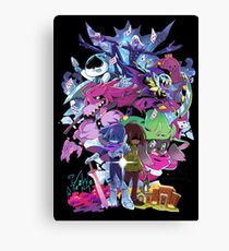 Deltarune - Abenteuer Leinwanddruck