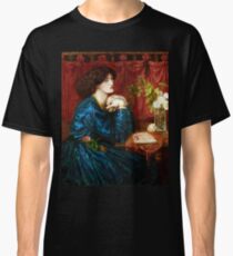 Jane Morris, The Blue Silk Dress - Dante Gabriel Rossetti Classic T-Shirt