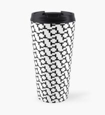 Something like houndstooth Travel Mug