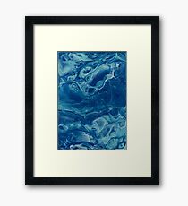 Serenity in Blue Framed Print