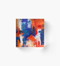 Abstract Art Acrylic Block