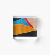 Blood And Sand Acrylic Block