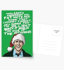 Griswold alternative Christmas card Postcards
