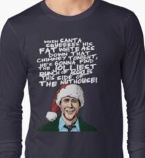Griswold alternative Christmas card Long Sleeve T-Shirt