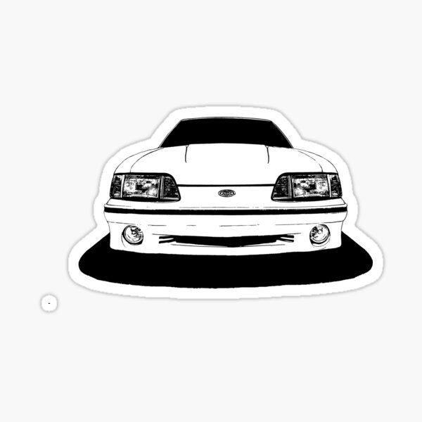 Fox Body Mustang Stickers Redbubble