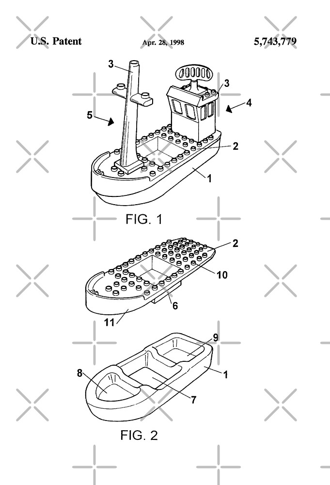 Patent Duplo Boat Black Vs By Mecanolego Redbubble