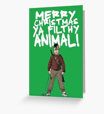 Kevin MacCallister Alternative Christmas Card Greeting Card