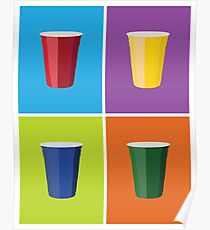 Solo-Cup-Pop-Art Poster